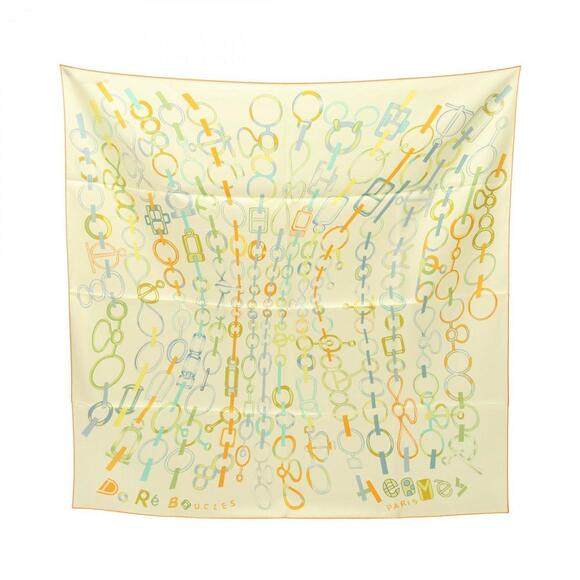 HERMES Yellow Scarf - Picture 1 of 4